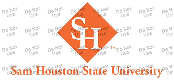 SHSU logo wrongly on a diamond shape
